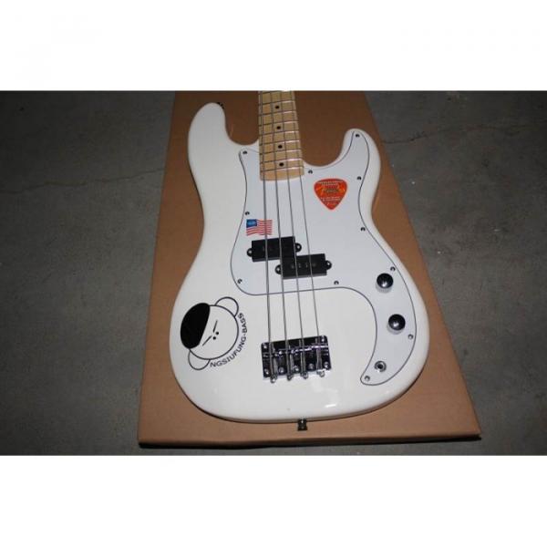 Custom Shop Fender White Precision Bass #1 image