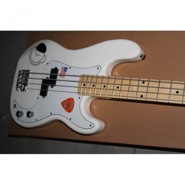 Custom Shop Fender White Precision Bass #2 image