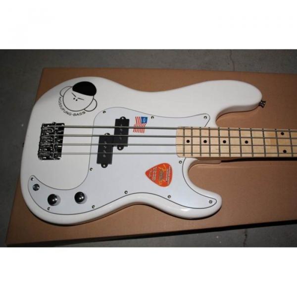 Custom Shop Fender White Precision Bass #4 image