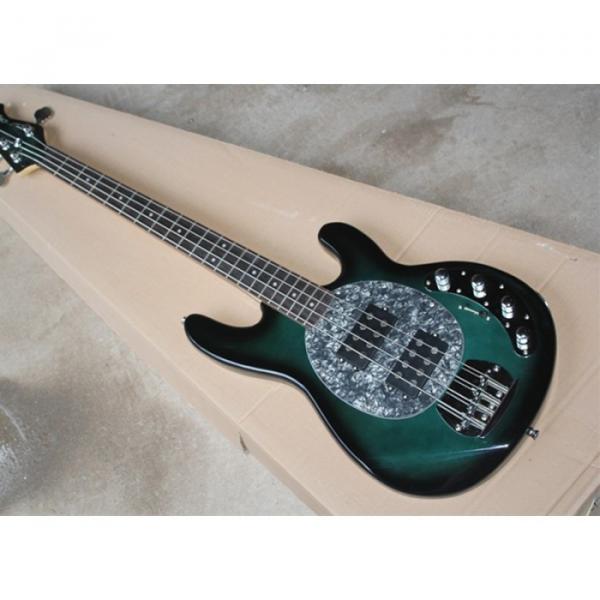 Custom Shop Dark Green Music Man 4 String Bass #3 image