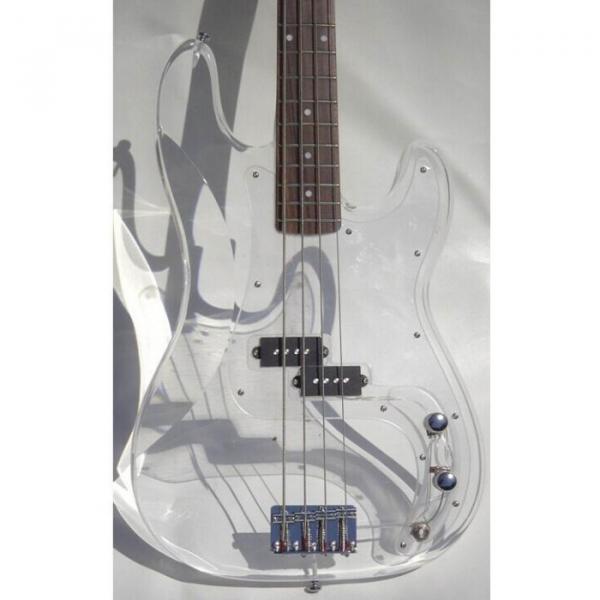 Custom Shop Crystal Acrylic 4 String P Bass #1 image