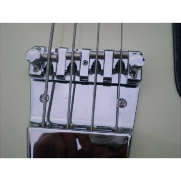 Custom Shop Cream White Checkerboard Binding 4003 Bass #5 image