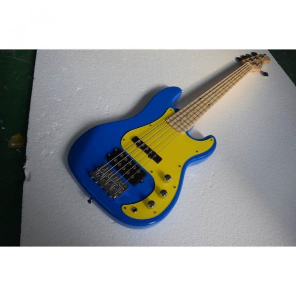 Custom Shop Blue Precision Bass Gold Pickguard Wilkinson Parts #1 image