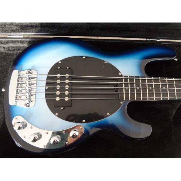 Custom Shop Blue Burst 5 String Bass Musicman StingRay #1 image