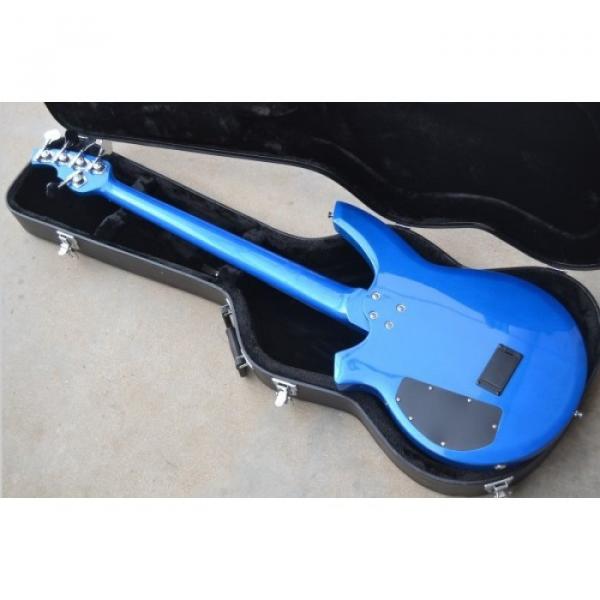 Custom Shop Blue 5 String Bongo Bass Musicman StingRay #2 image