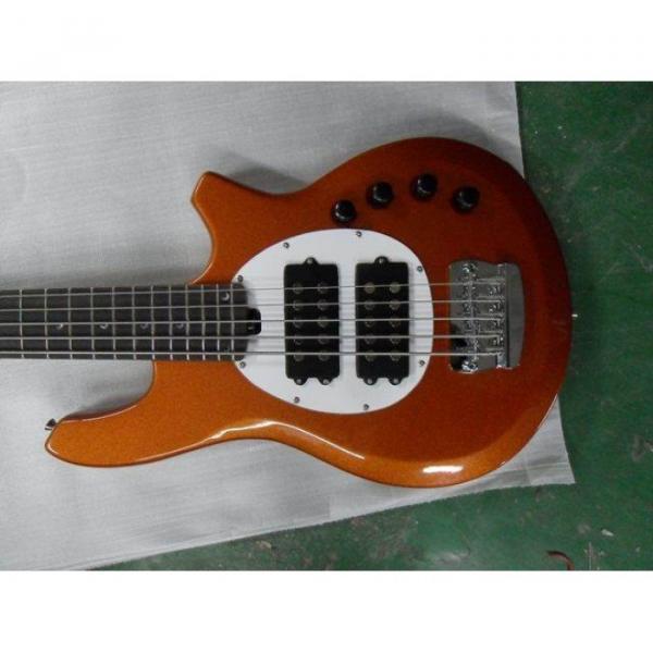 Custom Shop Bongo Orange 5 Strings Passive Pickups Bass #1 image
