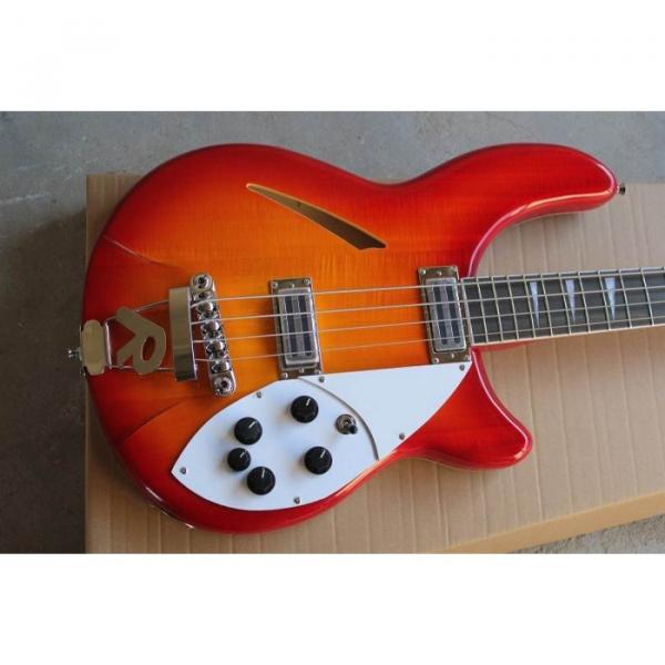 Custom Shop 4005 Rickenbacker Fireglo 22 Frets Semi Hollow Bass #1 image