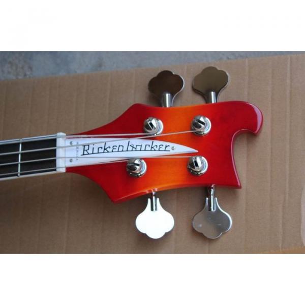 Custom Shop 4005 Rickenbacker Fireglo 22 Frets Semi Hollow Bass #5 image