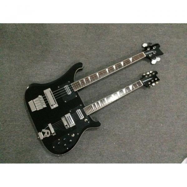 Custom Shop 4080 Double Neck Geddy Lee 4 String Bass 6/12 String Option Guitar #1 image
