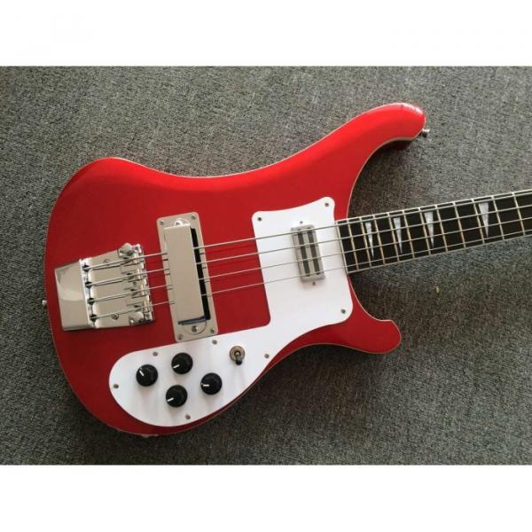 Custom Shop 4003 Rickenbacker Metallic Red 4 String Electric Bass #1 image