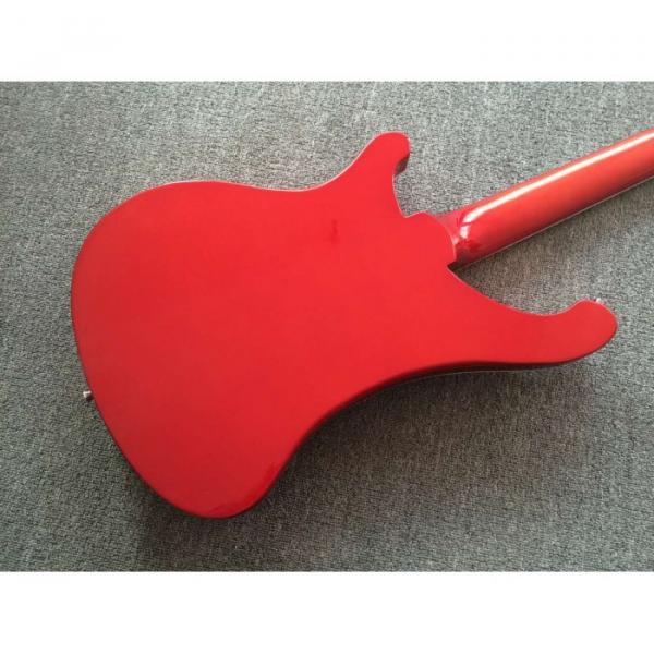 Custom Shop 4003 Rickenbacker Metallic Red 4 String Electric Bass #2 image