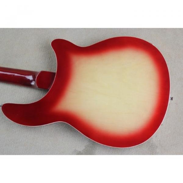Custom Shop 4005 Rickenbacker Left Handed Fireglo Semi Hollow Bass #4 image