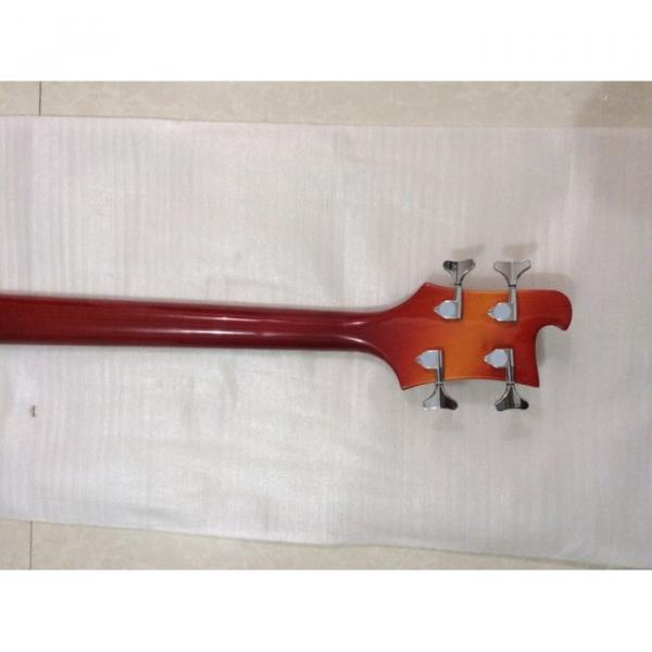 Custom Shop 4005 Rickenbacker Left Handed Fireglo 22 Frets Semi Hollow Bass #5 image