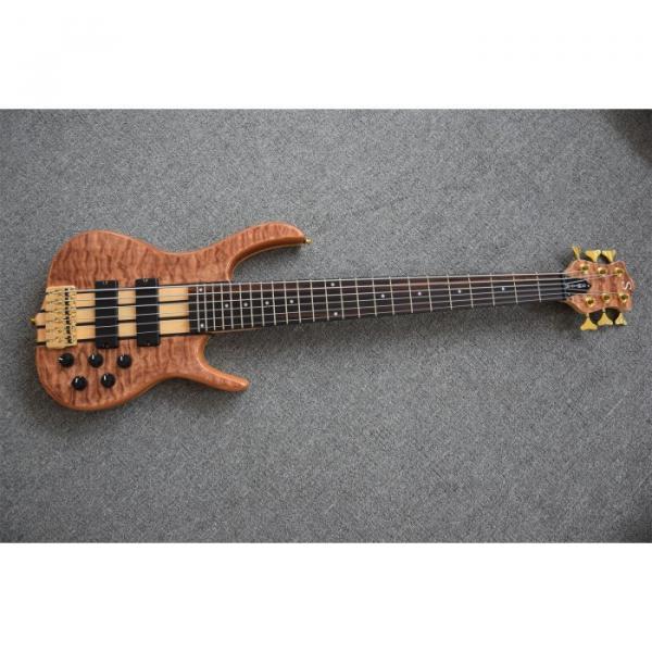 Custom Shop 6 String 24 Frets Electric Bass #4 image
