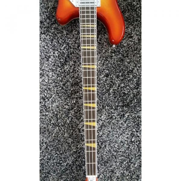Custom Shop 4005 Rickenbacker Fireglo 22 Frets Semi Hollow Electric Bass #3 image