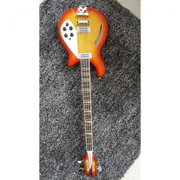 Custom Shop 4005 Rickenbacker Fireglo 22 Frets Semi Hollow Electric Bass #4 image