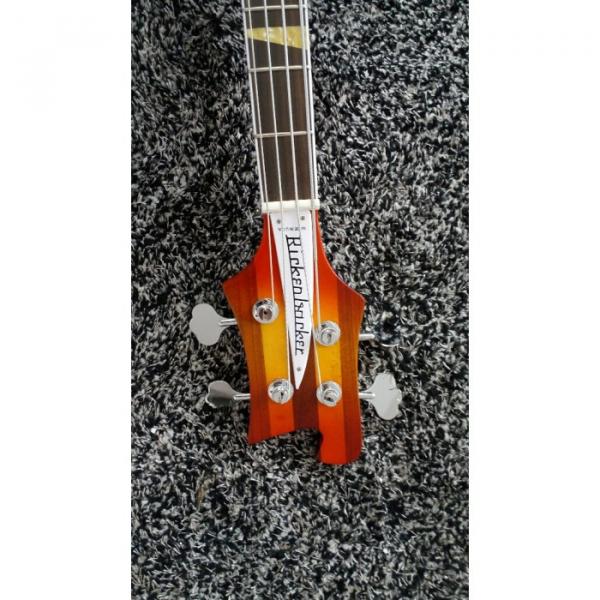 Custom Shop 4005 Rickenbacker Fireglo 22 Frets Semi Hollow Electric Bass #5 image
