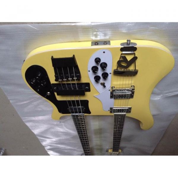 Custom Shop 4003 Double Neck Yellow Bass #2 image