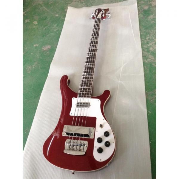 Custom Shop 4003 BurgundyGlo Color 5 String Bass #5 image