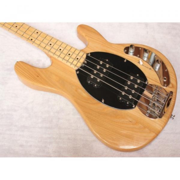 Custom Shop 2 Pickups MusicMan Natural 5 Strings Bass #1 image
