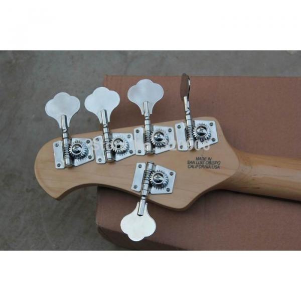 Custom Shop 2 Pickups MusicMan Black 5 Strings Bass #4 image