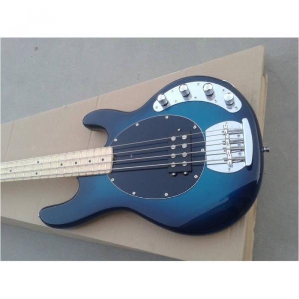 Custom Shop 4 String Blue StingRay Bass Wilkinson Parts #1 image