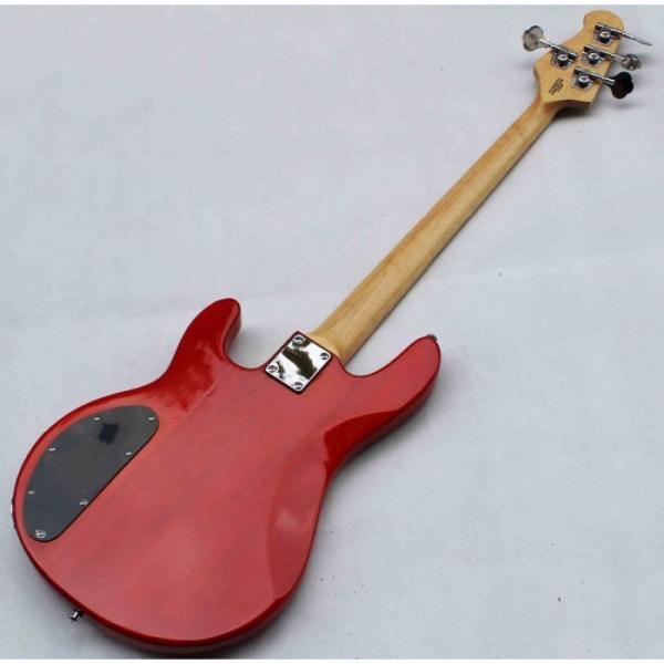 Custom Music Man Red 5 String Ernie Bass #4 image