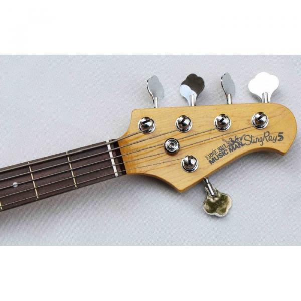 Custom Music Man Metallic Green 5 String Ernie Bass #4 image
