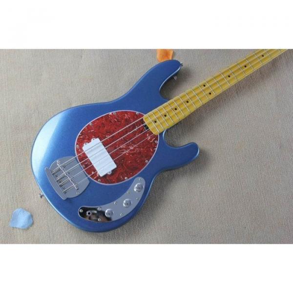 Custom Music Man Metallic Blue StingRay Bass #3 image