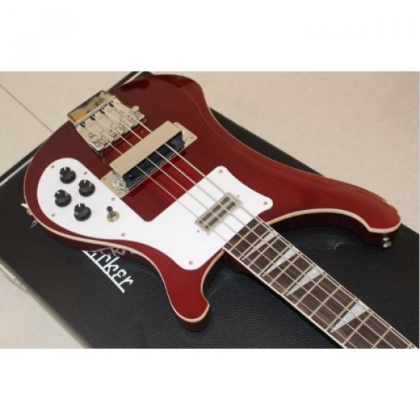 Custom Made Wine Red Jetglo 4003 Electric Bass #1 image