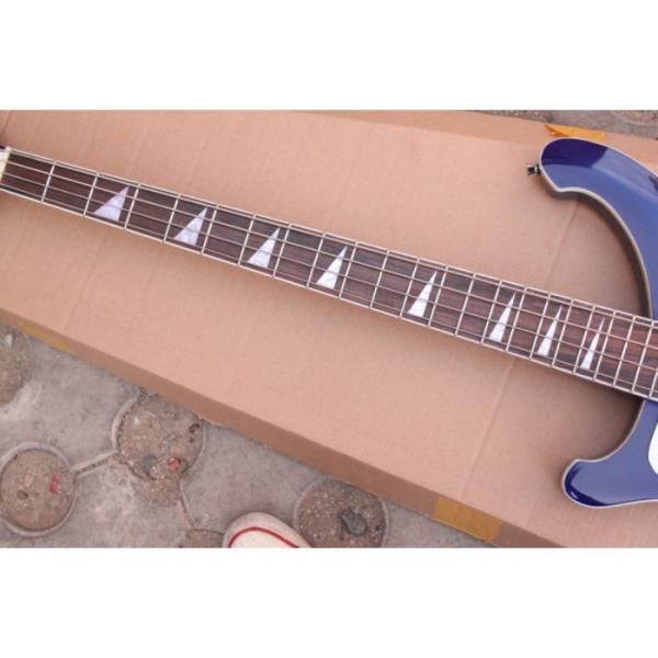 Custom Made Left Handed Midnight Blue 4003 Bass #5 image