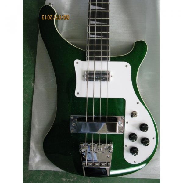 Custom Fireglo Rickenbacker Green 4003 Bass #1 image