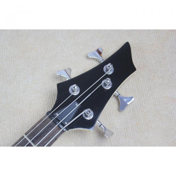 Custom Modulus Black 5 String Bass Left Handed #3 image