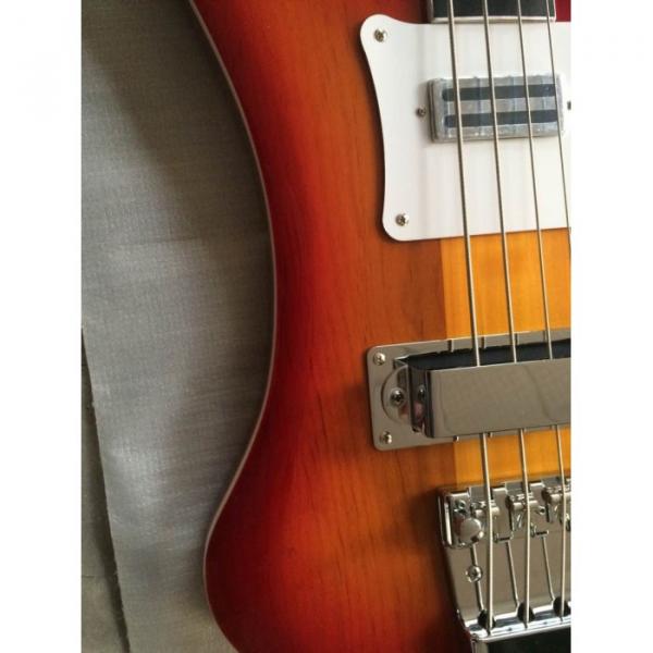 Custom Made Fireglo Sunburst Cherry 4003 Bass #2 image