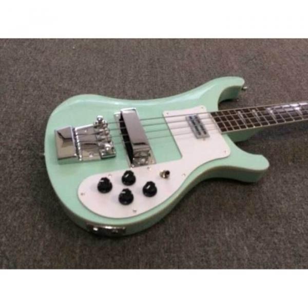 Custom Made Sea Foam Green 4003 4 String Bass #1 image