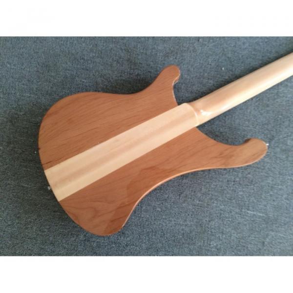 Custom Made Rickenbacker Mahogany Wood Body Natural 4003 Bass #3 image