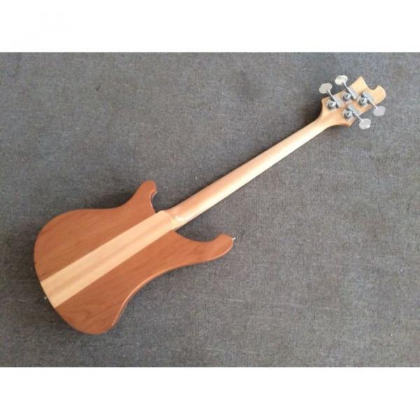 Custom Made Rickenbacker Mahogany Wood Body Natural 4003 Bass #5 image