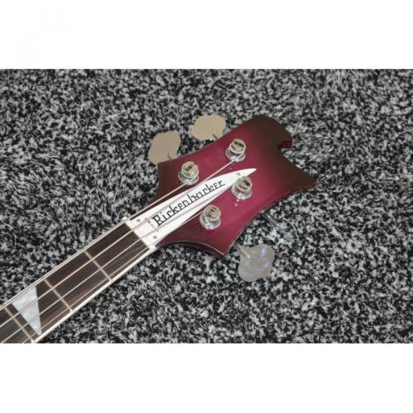 Custom Made Purpleglo 4003 4 String Electric Bass #5 image