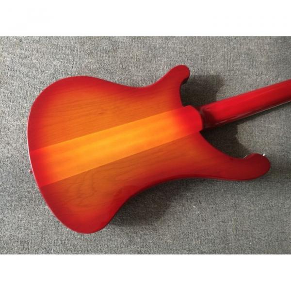 Custom Made 4003 Cherry Sunburst Maple Fretboard 4 String Bass #3 image