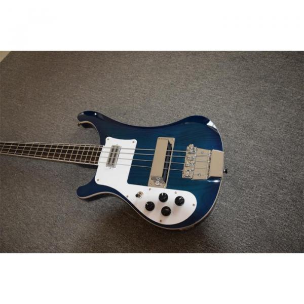 Custom Made Left Handed Midnight Blue 4003 Bass Alder Body No Inlay #2 image