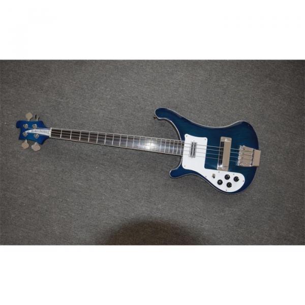 Custom Made Left Handed Midnight Blue 4003 Bass Alder Body No Inlay #3 image