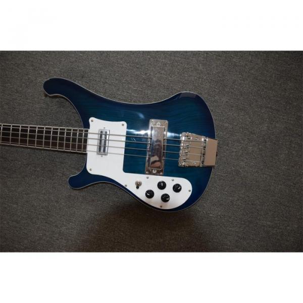Custom Made Left Handed Midnight Blue 4003 Bass Alder Body No Inlay #5 image