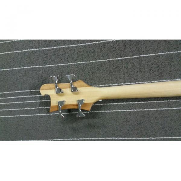 Custom Lemmy Kilmister  Rickenbacker 4003 Natural Finish Special Carvings Bass #3 image