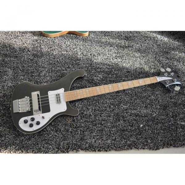 Custom Jetglo 4003 Rickenbacker Black Bass Maple Fretboard #1 image