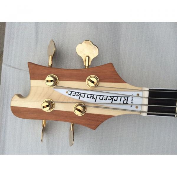 Custom Lemmy Kilmister  4003 Natural Gold Hardware Bass #5 image