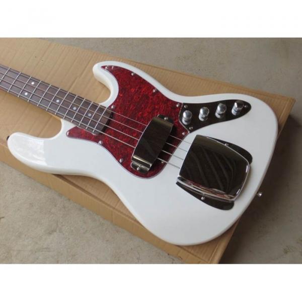 Custom Fender Jazz Bass Alpine White Color #4 image