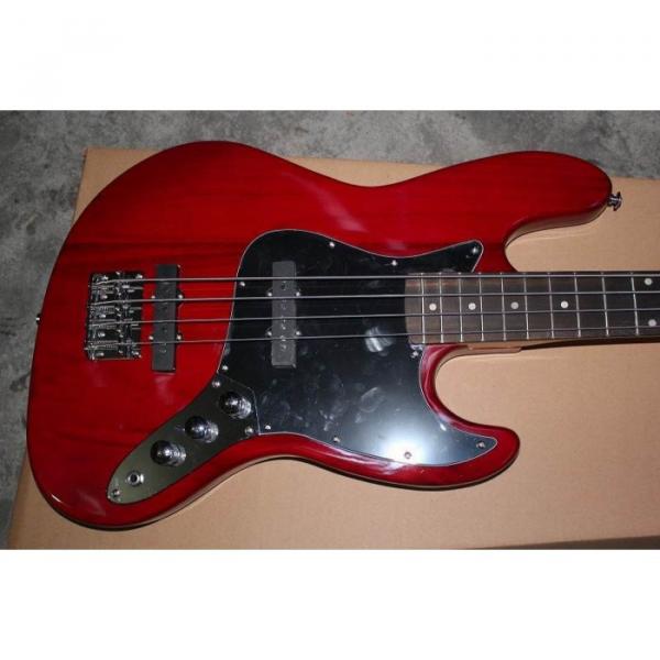 Custom Fender Brick Red Presicion Bass #1 image
