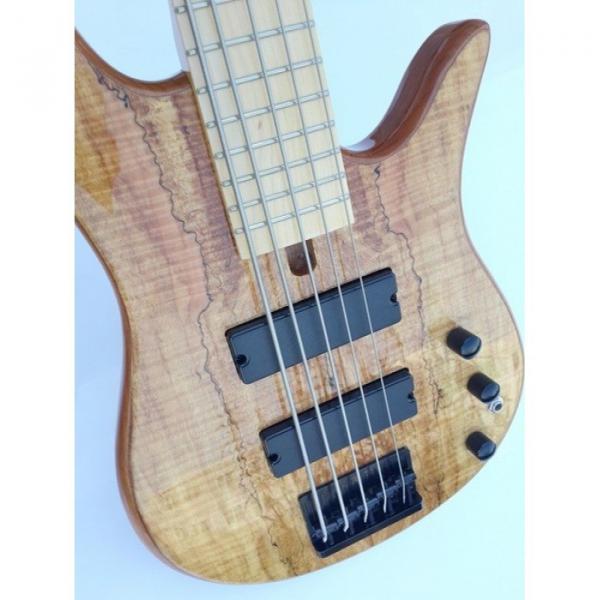 Custom Fordera 5 String Solid Maple Bass #3 image