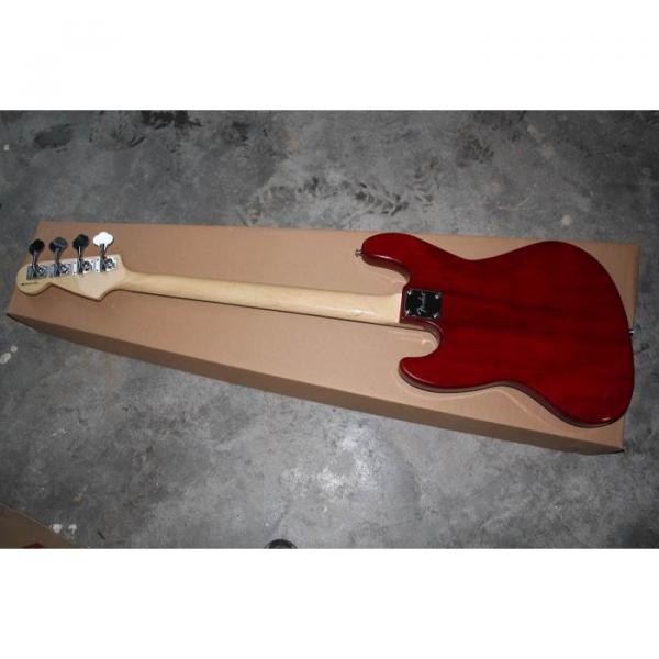 Custom Fender Brick Red Presicion Bass #2 image