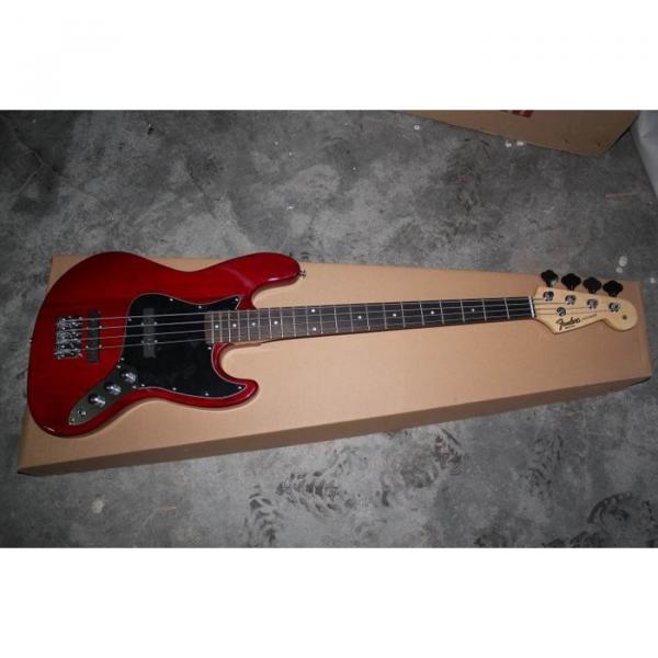Custom Fender Brick Red Presicion Bass #4 image